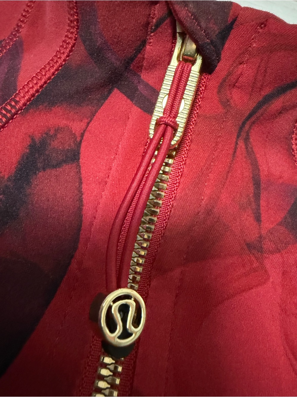 lululemon athletica Red & Black Lunar New Year Define Cropped Jacket - Picture 5 of 5